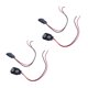 thumbnail image 1 of 4 piezas de cable de alambre de 15 cm, conector de clip de batería de 9 V y 9 voltios, tipo I, 1 of 8