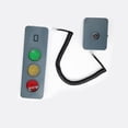 thumbnail image 5 of Asistente de estacionamiento en garaje, alarma LED de asistencia de estacionamiento, sensor de parachoques LED con señal de stop y altura ajustable, funciona con pilas, Wall s2, 5 of 5