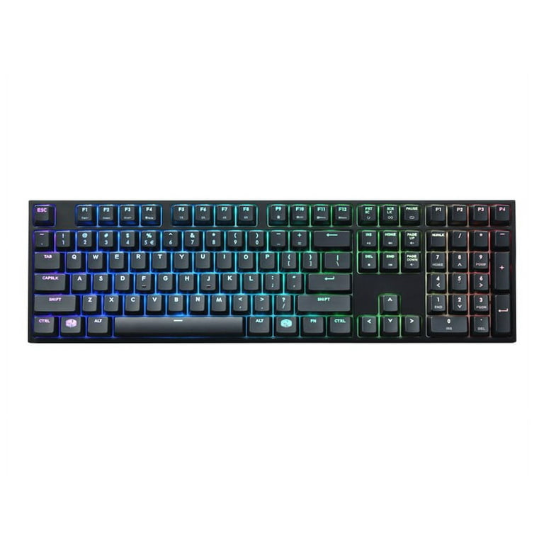キーボード CoolerMaster MasterKeys Pro L RGB Cooler Master MasterKeys Pro L RGB Mechanical Keyboard Review