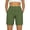 Green, variant on Women's Summer Shorts Cotton and Linen/Wash Water Wrinkled Cloth Lightweight Shorts for Women Casual Summer Shorts with Pockets High Waisted Shorts Wowomen Black,XL