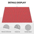 thumbnail image 3 of Gaeub Red Polka Dot Print Dish Drying Mats For Kitchen Counter, Kitchen Drying Mat, Large Dish Drying Pad for Kitchen Counter, Microfiber Dish Drying Mat for Sinks, Drainer Mats, 18x24in, 3 of 7