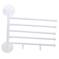 thumbnail image 5 of Raindrops Wall-mounted Towel Rack 1Set 31X29.3cm White Stainless Steel, 5 of 8