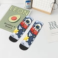 thumbnail image 7 of Pofeuu Astronaut And Space Print 30cm Socks, Adult Running Hiking Socks for Youth and Adult, 7 of 7
