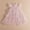 Pink, variant on HOMADLES Toddler Dress for Girls Mesh Crewneck Summer Stretch Ruffed Layered Princess Dress Dress Blue 6-7T