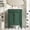Green, variant on 24 Green Bathroom Vanity with Sink, 2-Tier Storage Cabinet for Small Bathroom, Solid Wood Frame Ceramic Basin