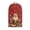 Santa Claus and the Starry Sky, variant on HELLHERO Stylish Kitchen Blender Dust Cover for Reusable Polyester Dust Protector, Cardinals at Frozen Fountain with Christmas Tree