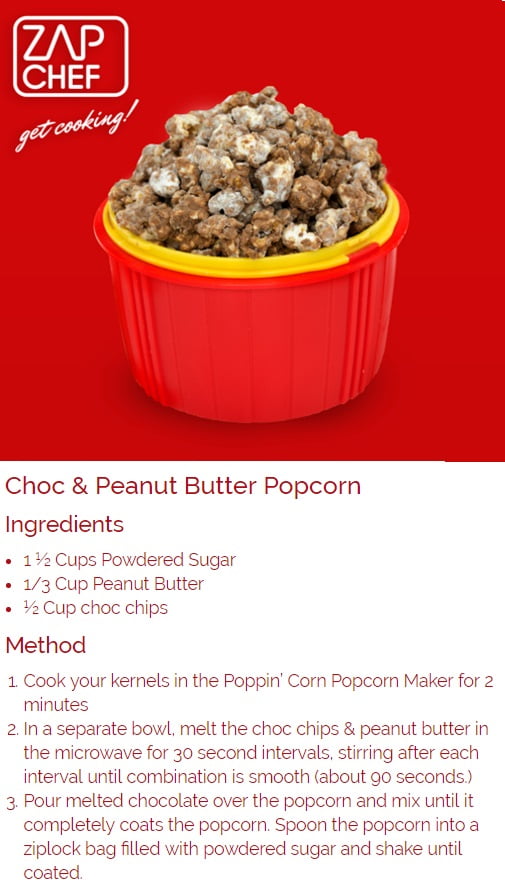 zap chef popcorn maker