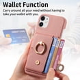 thumbnail image 3 of Compatible con iPhone SE, Funda GANGXUN con soporte magnético y tarjetero, 3 of 4
