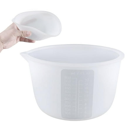 

Lacyie Liquid Measuring Cups Silicone Mixing Cups for Resin 600ml Non-Stick Pitcher with Measurements for Epoxy Liquid Measuring Cups for Resin Diy Craft Jewelry Making Paint Mix modern