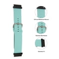 thumbnail image 3 of Correas de repuesto para pulsera accesorio a prueba de sudor correa de reloj de silicona liberación rápida suave para la vida diaria ANGGREK Otros, 3 of 8