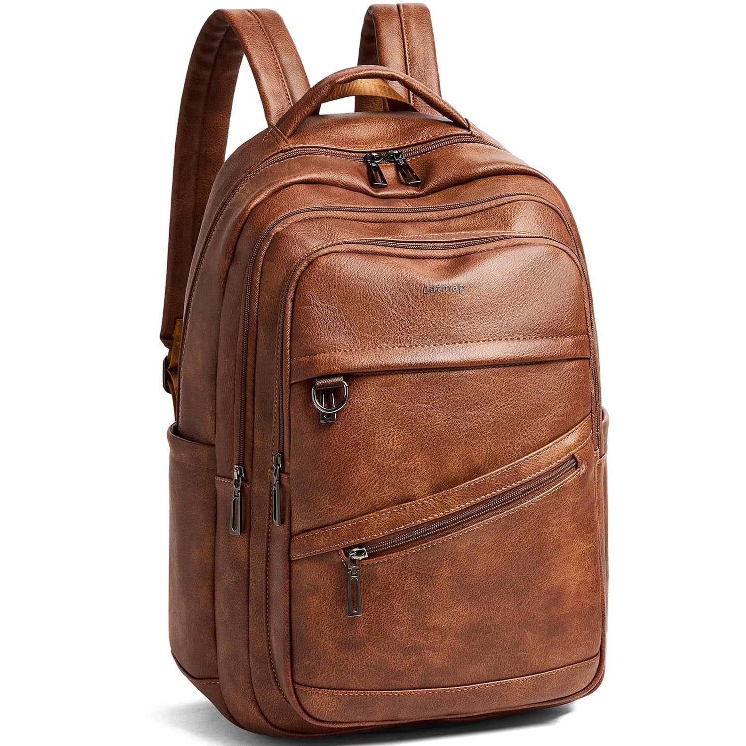 LATMAP Unisex 43L Backpack, Brwon