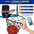 thumbnail image 3 of Canasta de baloncesto Ropoda Mini para interiores con 7 luces LED y 4 pelotas, 3 of 6
