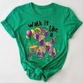thumbnail image 2 of Mardi Gras Shirt, Walk it Like a Dog Shirt, Funny Mardi Gras Shirt, Retro Mardi Gras Shirt, 2 of 6
