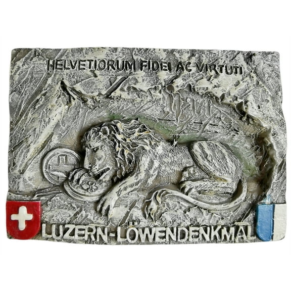 Lucerne Switzerland 3D Fridge Magnet Souvenir Gift,Resin Handmade Luzern Refrigerator Magnet Home Decoration Collection