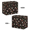 thumbnail image 3 of HELLHERO Christmas Dust Cover for Sewing Machine with Tote Handle Polyester 17.7x8.6x12.5 Inch Fits All Sewing Machines, 3 of 8