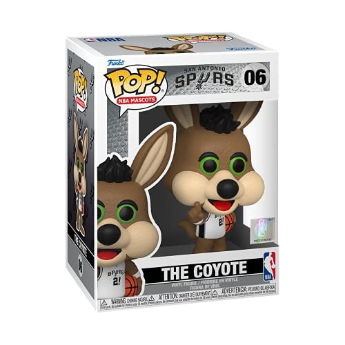 POP ¡Pop! NBA Mascots: San Antonio - El Coyote Multicolor Talla Única Funko Funko POP