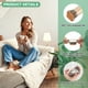 thumbnail image 2 of Uxcell 24-Pack Protectores de Piso para Patas de Silla, Copas de Silicona de 0.86-1.1 Pulgadas, Almohadillas de Fieltro para Muebles, Fundas para Patas de Silla [Negro Transparente], 2 of 7