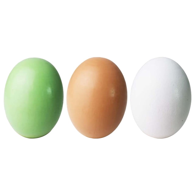 Huevos de simulación de 3 piezas para actividades de aprendizaje Accesorios Zulema Huevos de simulación