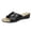 Black, variant on zttd roman sandals wedges open toe shoes beach fashion slippers women’s summer women's slipper a