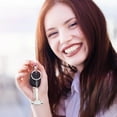 thumbnail image 2 of Luxshiny 4Pcs Metal Pendant Key Chain Hammer Shape Key Holding for Car Keys, 2 of 8