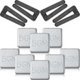 thumbnail image 1 of 4 Set Ceiling Fan Blade Balancing Kit Fan Weight Balancing Kit Include Balancing Clip And Self-adhe (tangling), 1 of 5