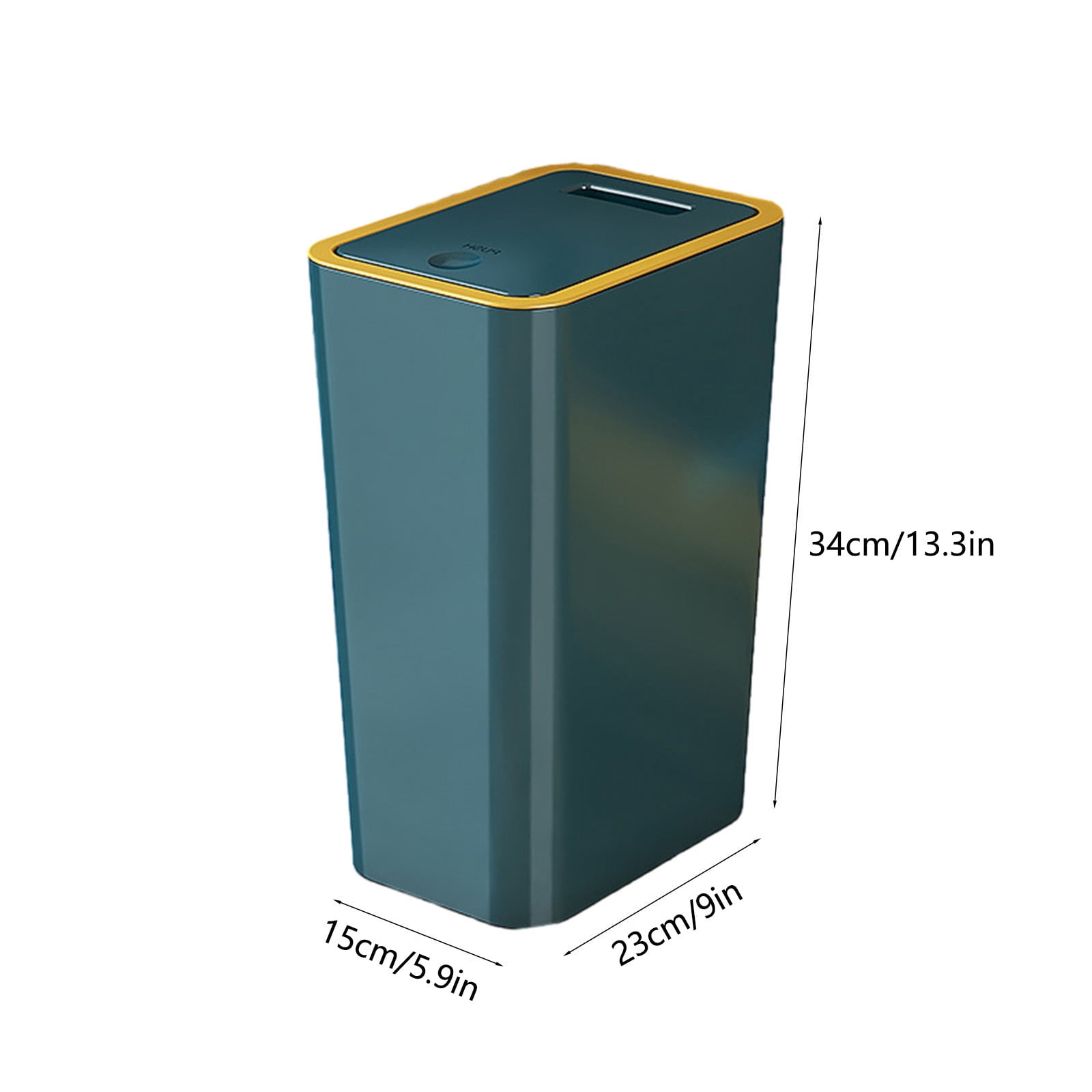 Miogawg Bathroom Trash Can With Lid, Small Trash Bin Waste Basket For Kitchen, Bedroom, Living Room, Office
