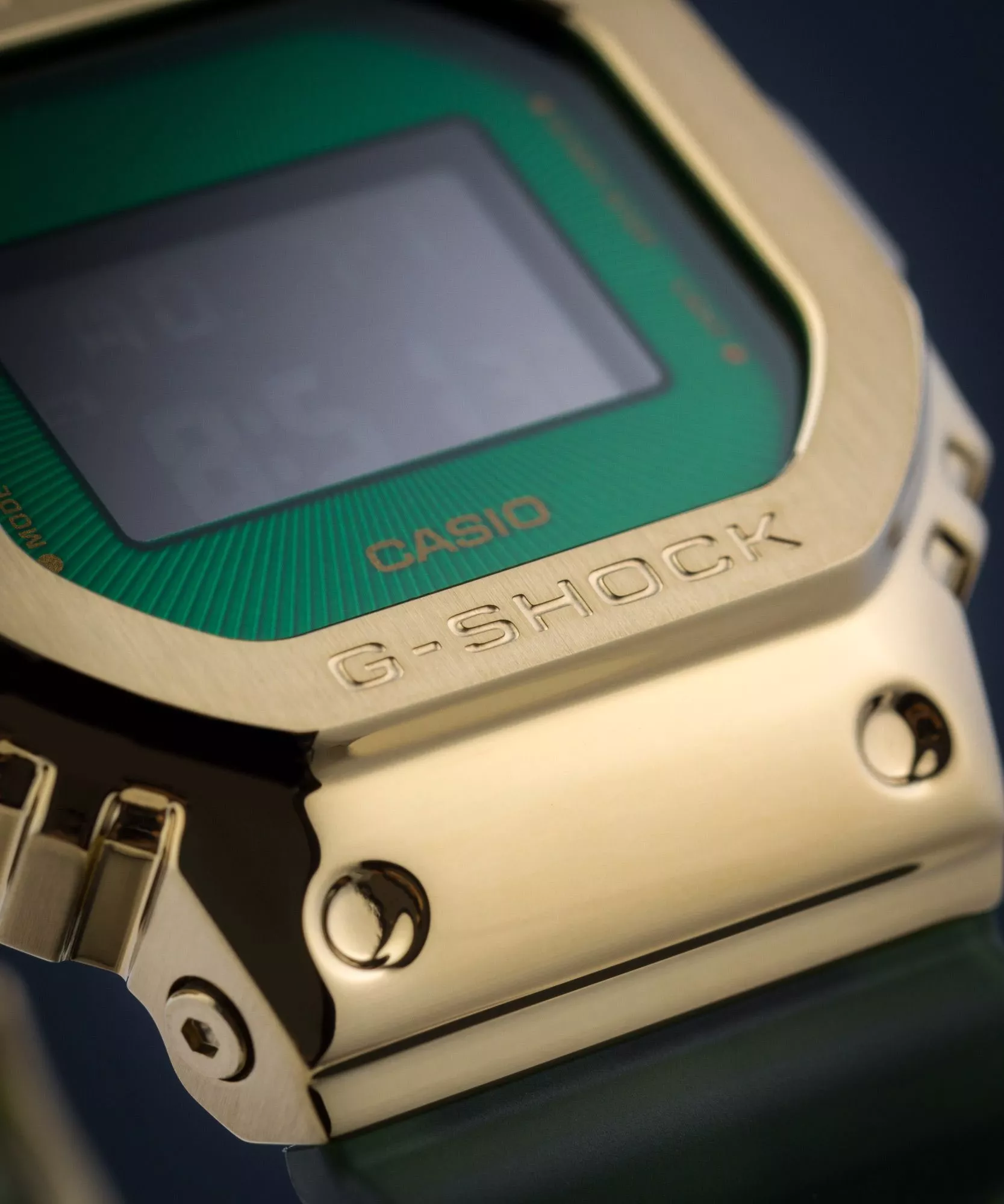 Casio G-shock GM5600CL-3 Gold Green Wrist Watch