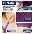 thumbnail image 2 of Nirlon Y Back Adjustable Sports Bras For Women - Nirlux Camisole Sports Bra, Stretchy Womens Tops Soft Workout Tops For Women (Purple, 6), 2 of 6