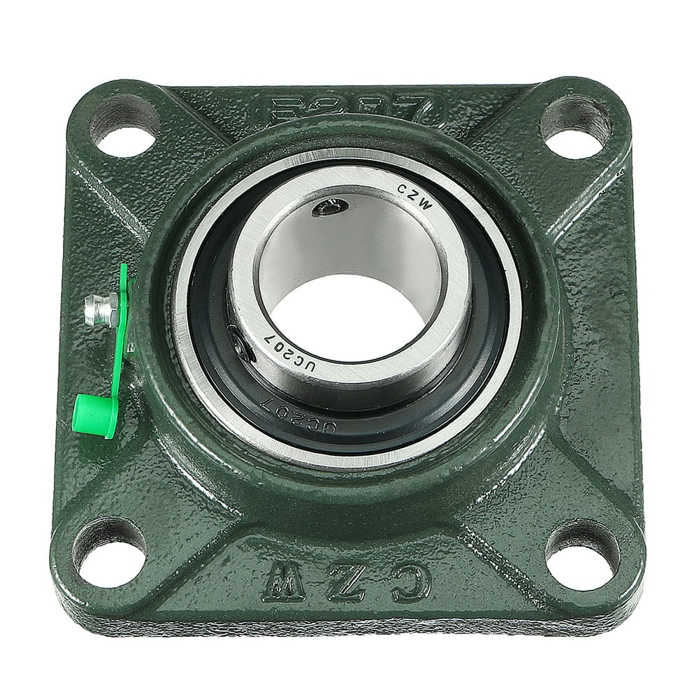 Pillow Block Cast Bearing UCF207 35mm Mounted Bear Square Flange
