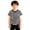 Black, variant on VNKIDY Boys TShirts Kids Color Block Striped Short Sleeve Tees Crew Neck Top With Bust Pocket For Casual Daily Wear Lovely Top Pink 13-14 Years