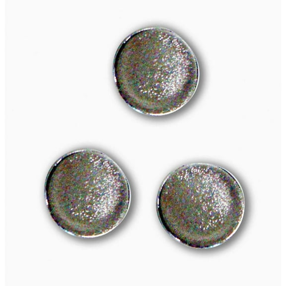 Bi-Silque Visual Communication Products B1400755 MasterVision 1 in. Super Magnets, Silver - 10 Count