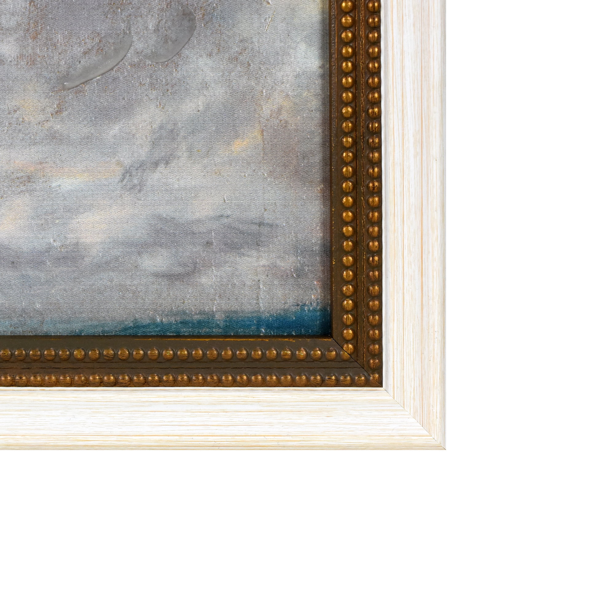Beautiful™ "Cloud Study with Birds" Framed Canvas Wall Art 19x15 by Drew Barrymore