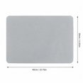 thumbnail image 2 of Silicone Non-Slip Desk Pad - (Gray) 15.7x11.8in Rectangular Table Mat, Heat-Resistant Mouse Pad for Home Office, Waterproof Writing Mat for Laptop Keyboard, 2 of 4