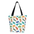 thumbnail image 1 of Disketp Colorful Dinosaur Bolsa de Hombro Casual para Mujer, Bolso Cruzado para Compras, Viajes y Uso Diario, 1 of 6