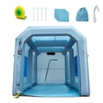 thumbnail image 1 of VEVOR Inflatable Paint Booth, 13x10x9ft Inflatable Spray Booth, High Powerful 900W Blowers Spray Booth Tent, Car Paint Tent Air Filter System for Car Parking Tent Workstation Motorcycle Garage, 1 of 9