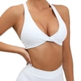 thumbnail image 3 of Ropa de yoga para mujer, sujetador deportivo de secado rápido, ajustado, para correr al aire libre, ropa interior de fitness con espalda cruzada, 3 of 6