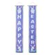 thumbnail image 1 of 1 par Feliz Pascua Temy Party Banner Pascua Coplas de Pascua Signo de la puerta de Pascua HOMEMAXS 13715415-MX, 1 of 6