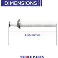 thumbnail image 2 of Whole Parts Large Range Burner Electrode/Igniter Part# 802449 - Replacement & Compatible with Some Wolf Ranges or Ovens, 2 of 6