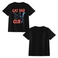 thumbnail image 3 of Cat Dad Shirt, Cat Dad Tee, Comfort Colors Cat Dad Club TShirt, Back Design Tee Funny Cat Shirt, Cat Lover, New Cat Dad Shirt, Pet Parent, 3 of 6