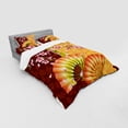 thumbnail image 3 of Ambesonne Floral Bedding Set 3 Pcs, Sakura Blossoms, Twin, Pale Pink Marigold, 3 of 3