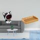 thumbnail image 2 of Elegante cesta de frutas con forma de gato tejido, centro de mesa decorativo, cuenco para aperitivos, para mesa, dormitorio, sala de estar y escritori, 2 of 8