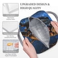 thumbnail image 3 of Disketp Starry Night Charging Dinosaur Bolsa Térmica para Almuerzo, Lonchera con Abertura Amplia y Gran Capacidad, Organizador Reutilizable para Mujeres, Hombres y Adultos, 3 of 6