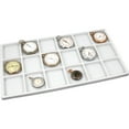 thumbnail image 3 of Glass Top Display Case Box 18 Slot White Tray Insert New, 3 of 6