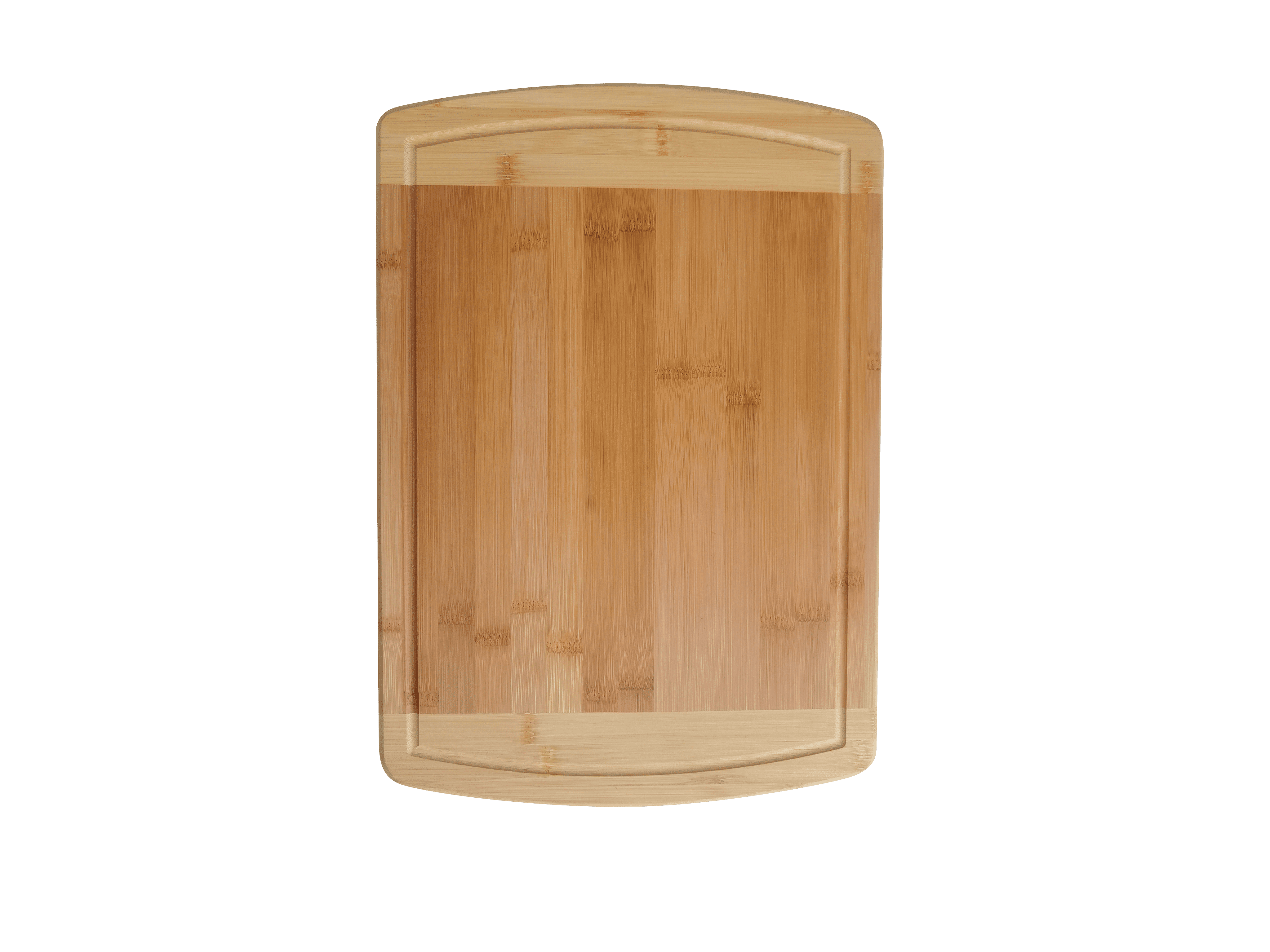 Mainstays 100% Bamboo Cutting Board & Butcher Blocks with natural bamboo color and lighter bamboo color