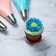 thumbnail image 4 of Restaurantware-Russian Piping Tip, 1 Petal Cake Decor Piping Tip - #48, Corrosion-Resistant, Stainless Steel Decorating Tip For Frosting, Dishwashable, Decorate Cupcakes, Cakes, or Cookies, 4 of 5