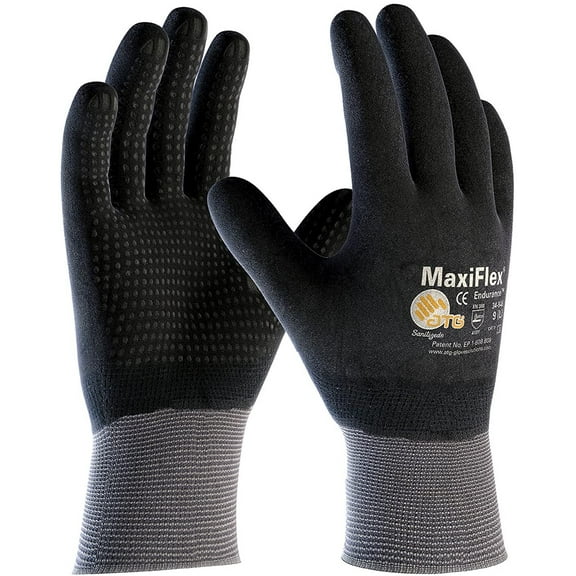 G-TEK Maxiflex Endurance 34-846 Seamless Knit Coated Gloves Large