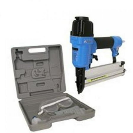 2in 1 Air Nailer - Pit Bull CHIG143-01 2 in 1 Air Nailer or Stapler with Molded Carry Case