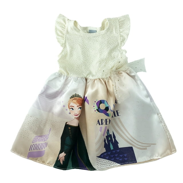 Vestido Sublimado Disney Anna Frozen Disney Vestido1107