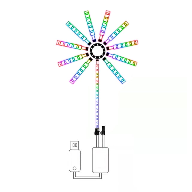 Faro LED Faro delantero 350 lúmenes 4 modos Linterna impermeable 1pc