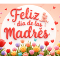 thumbnail image 3 of Decorative Design Mother's Day Banner Floral Motif Butterfly Decoration Spring Theme for Mother's Day Celebration Indoor Decoration Party Background, 3 of 7